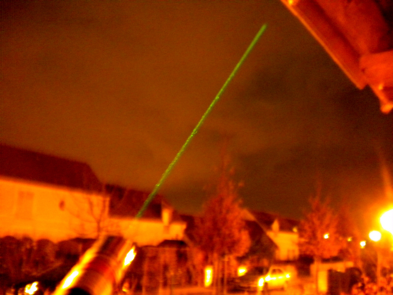 Laser 5000mw vert