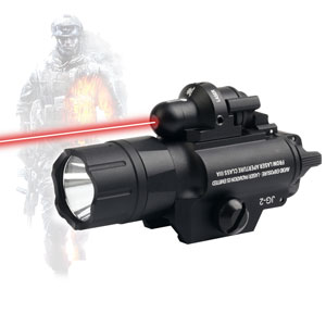 420 Lumens lampe de poche et viseur laser rouge 2mW