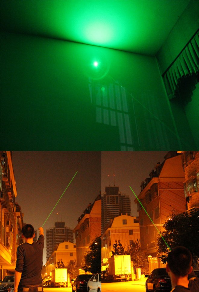 pile laser vert 5mw