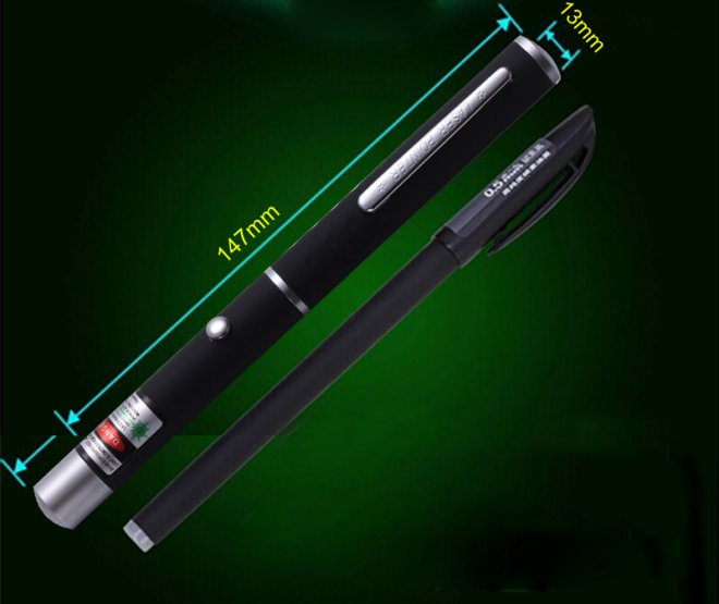 stylo laser vert étoile 100mW 