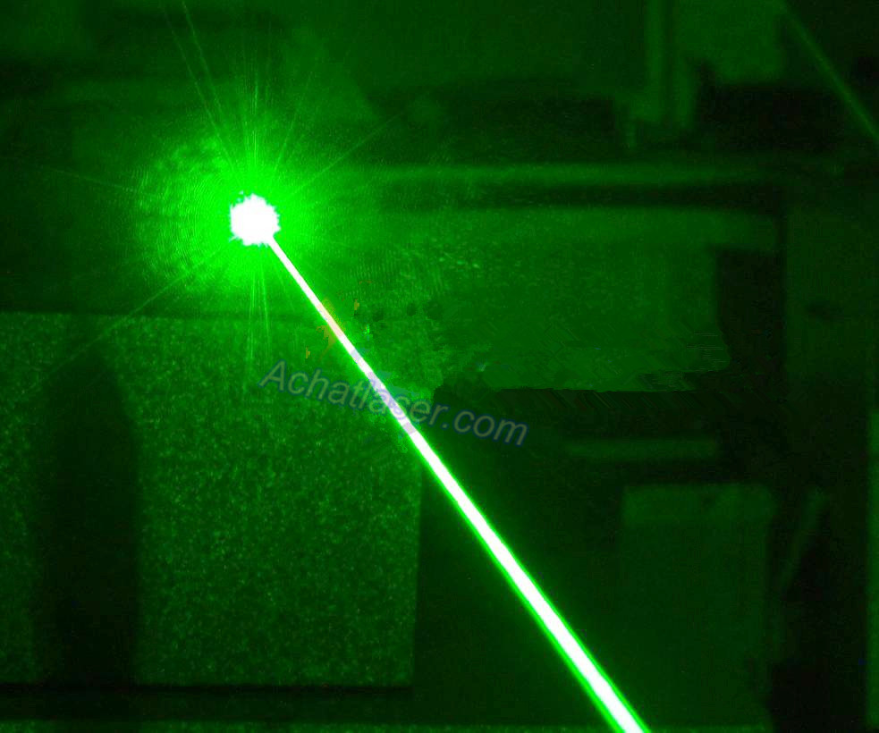 lampe torche laser vert 200mW