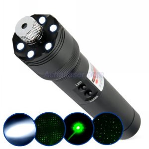 Lampe torche laser vert 200mw avec faisceau lumineux puissant