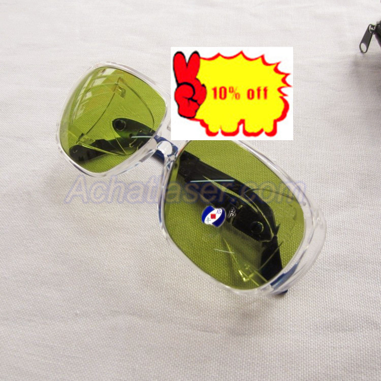 lunettes de protection multifonction/laser Infrarouge/laser vert,rouge,bleu,violet,jaune