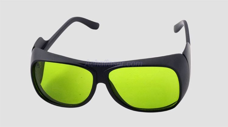 lunettes de sécurité du laser vert clair
