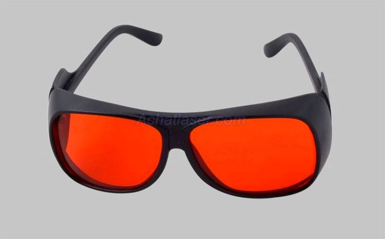 lunettes de sécurité du laser rouge