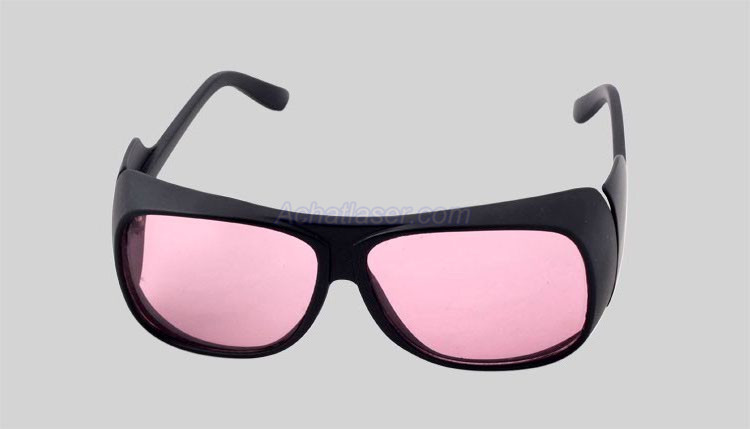 lunettes de sécurité du laser violet