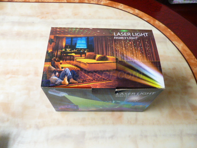 projecteur de lumière laser vert