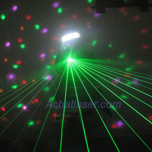 Gants laser vert 40 lignes(une paire)
