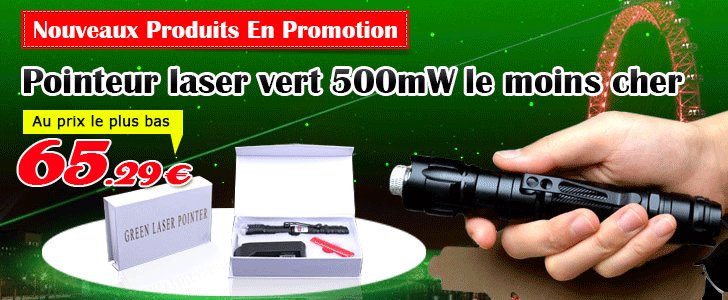 pointeur laser 500mw pas cher