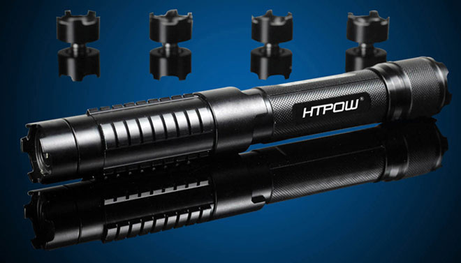 HTPOW pointeur laser bleu 50000mW super puissant,super pas cher!